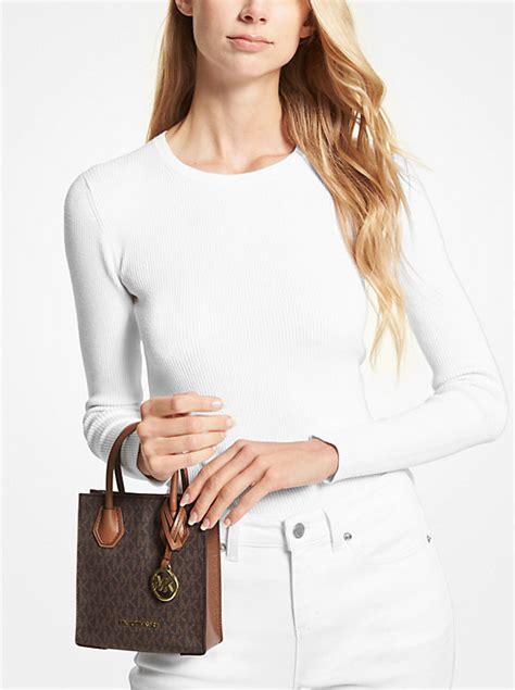 michael michael kors kors studio mercer logo crossbody|Michael Kors mercer best badger.